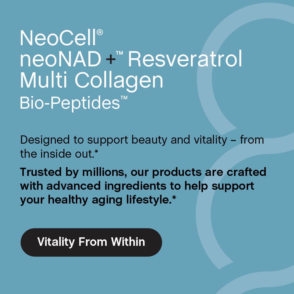 NAD + Resveratrol, Multi Collagen Bio-Peptides, 1000 mg, 60 Rapid Release Capsules